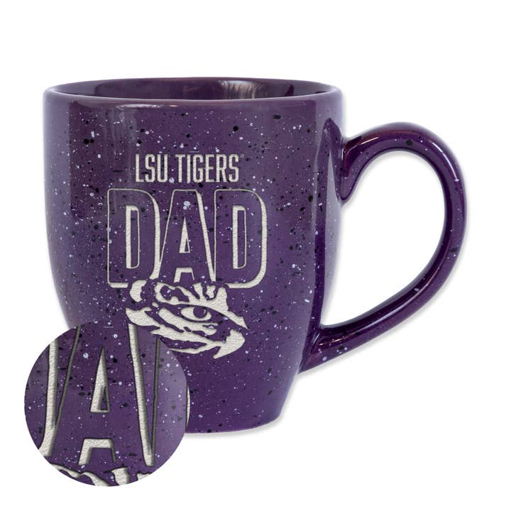 NCAA LSU Tigers Papa Tasse en céramique alternative de 16 oz pour la vente par Rico Industries