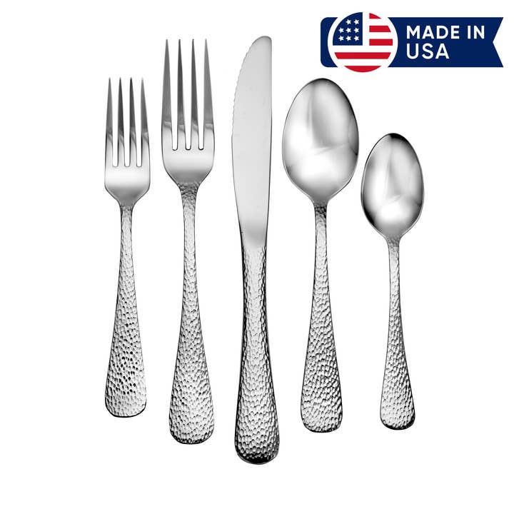 Ensemble de 20 pièces Providence Silverware fabriqué aux États-Unis pour la vente par Liberty Tabletop