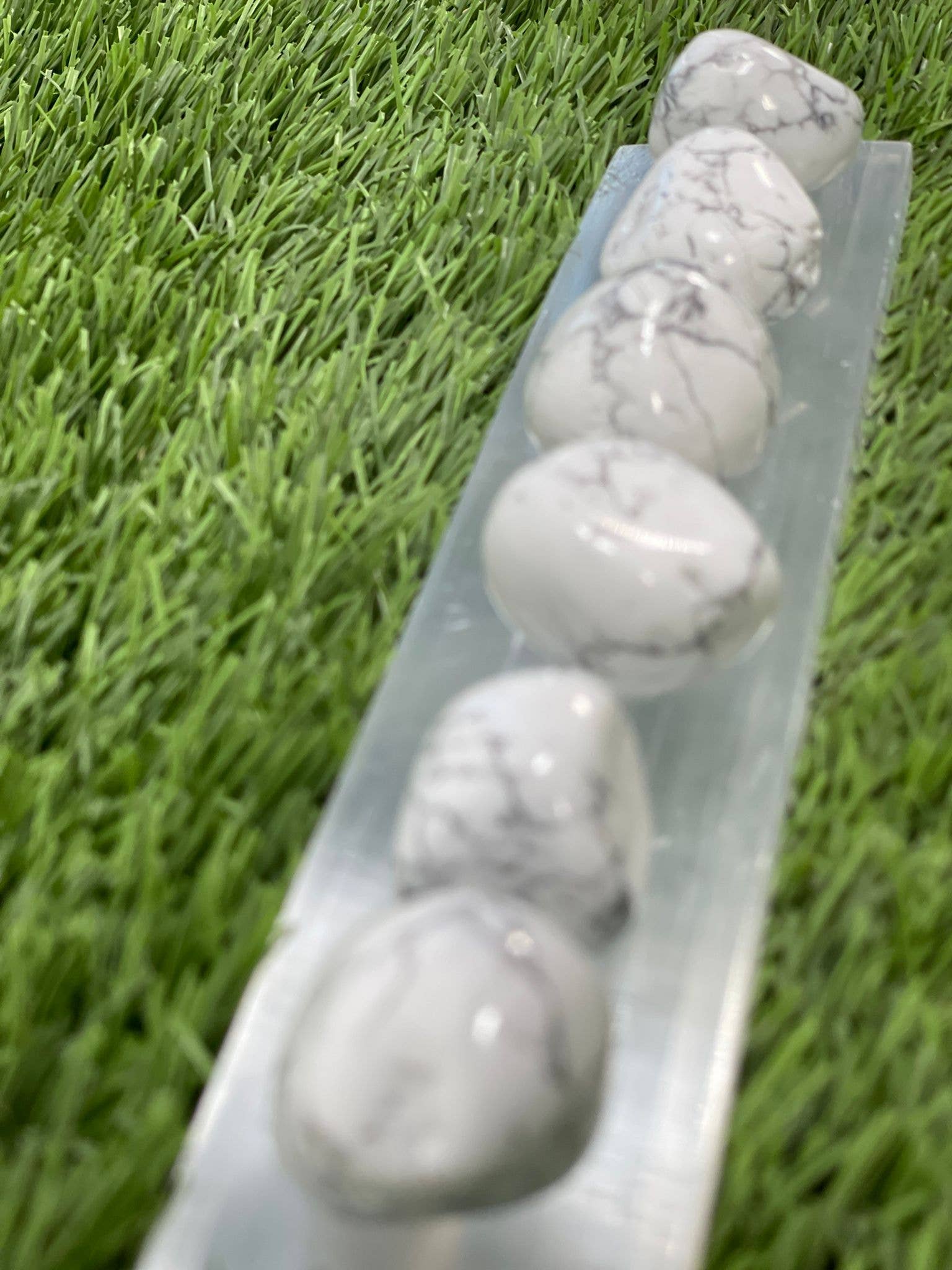 CaNatureLover - Wholesale Spiritual Stone/Crystal - Tumbled HOWLITE / HOWLITE / HOWLITE CRYSTAL / GEMSTONE3