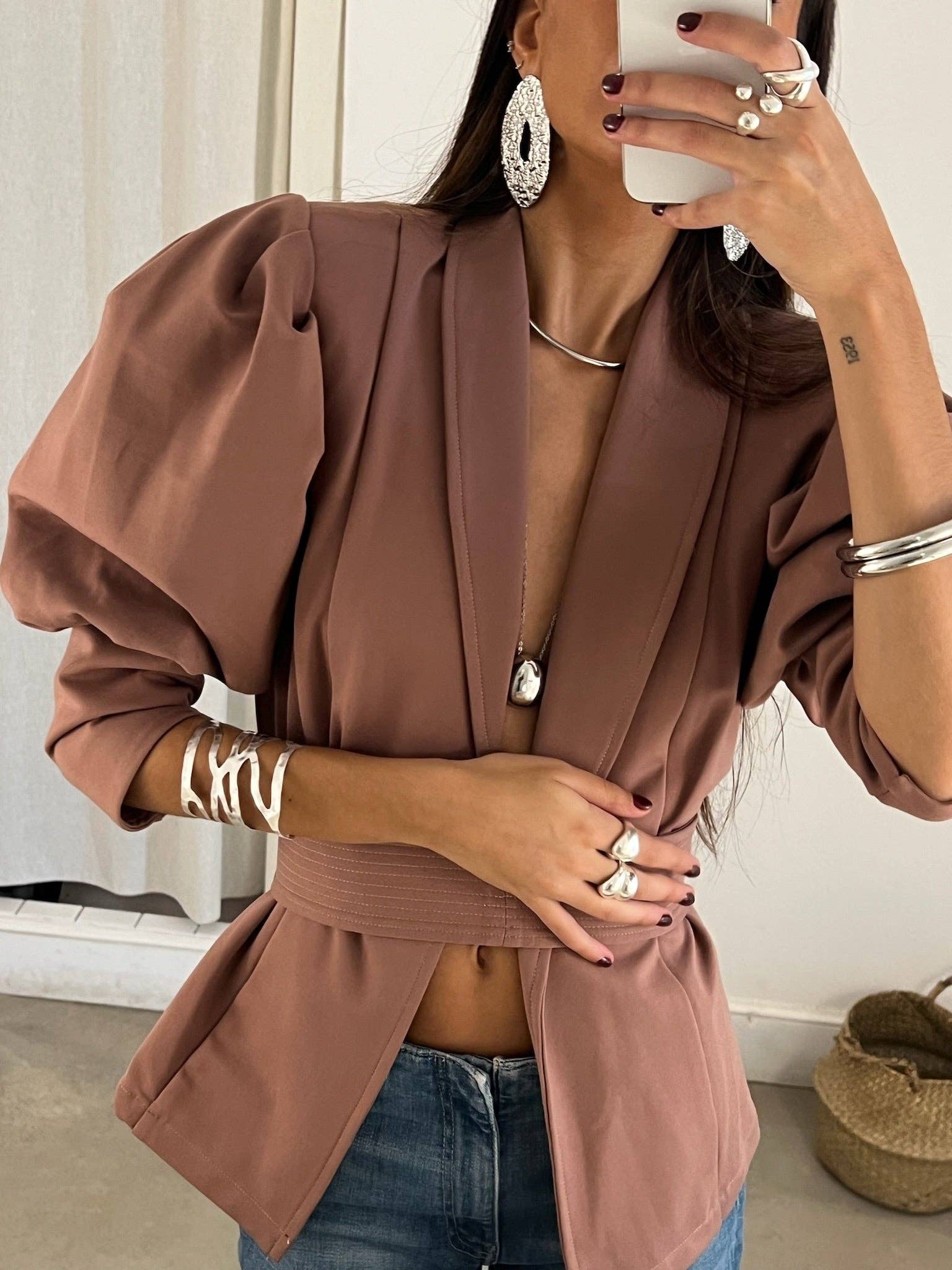 Woonder - Wholesale Dangle Earrings - Silver Coins5