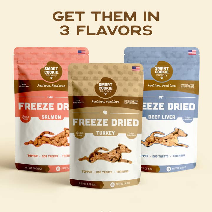 Smart Cookie Barkery - Wholesale Pet Treats - Dog - Freeze Dried Salmon Bites3