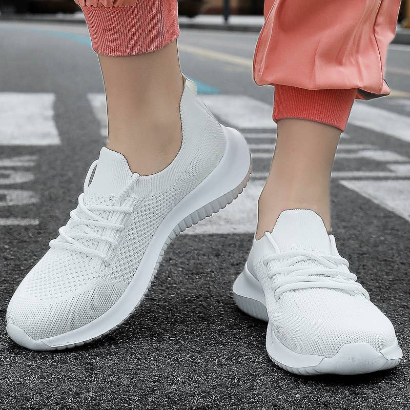 Calseosvic - Wholesale Athletic Sneakers - Women's - Wholesale Women Running Trainers Ladies Walking Mesh Sneaker0