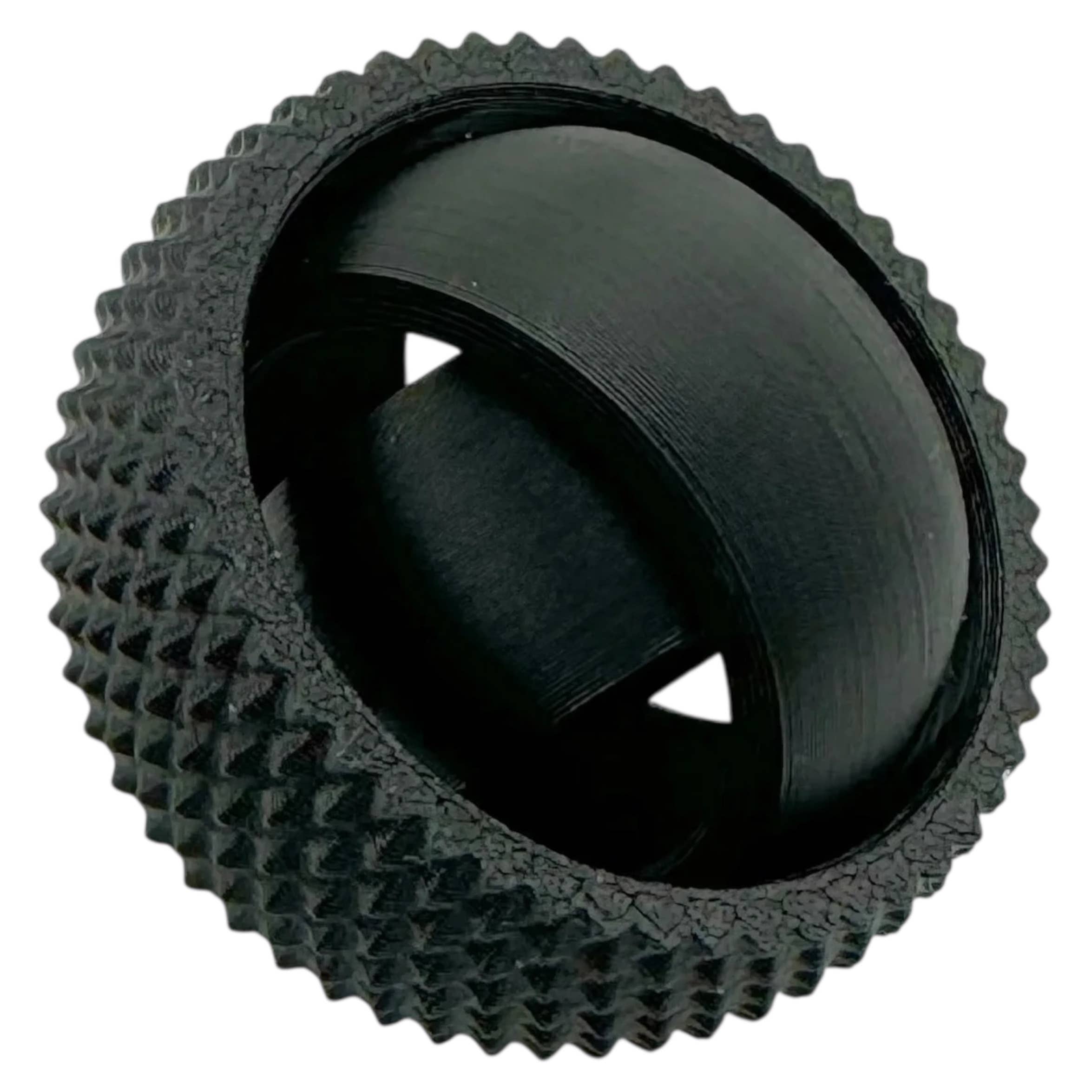 Kahn Creations -  Sensory Friendly and Custom Products - Vendita all'ingrosso Giocattolo fidget - Bambini - Gyro Fidget Spinner con presa ottimale e superficie testurizzata7