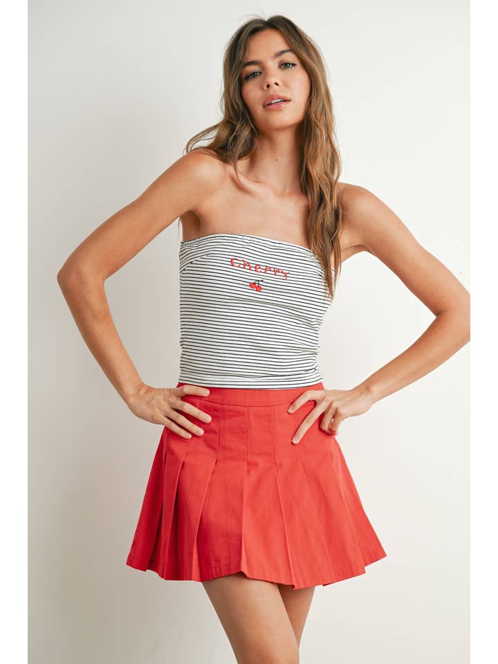 BUTTERMELON - Wholesale Tank Top - Women's - Stars and Stripes Tube Top - BMT7755