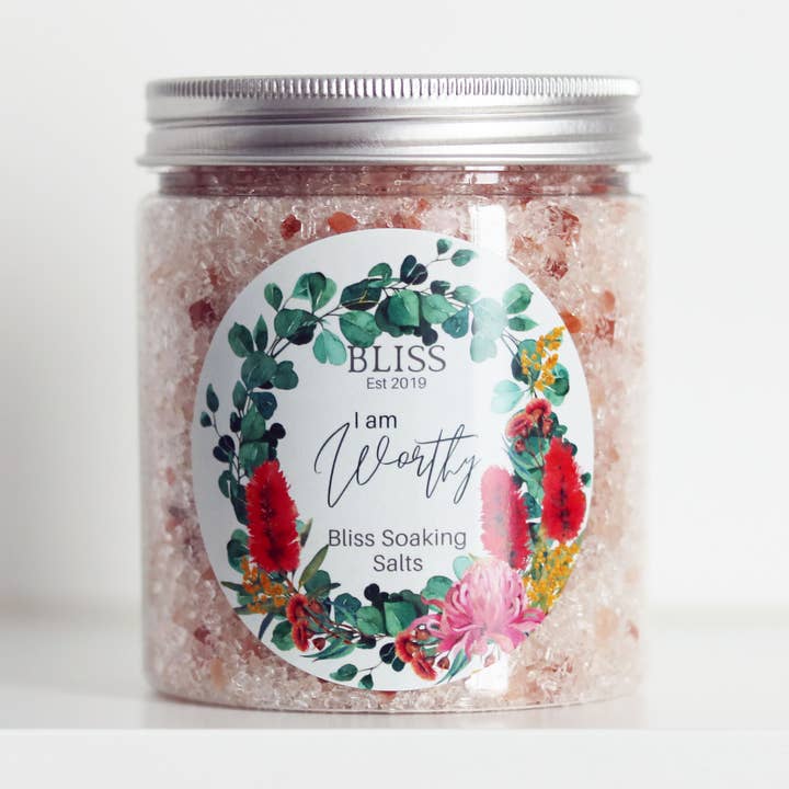 BLISS Soaking Salts - I am Worthy for wholesale by BLISS by Waddell & Co