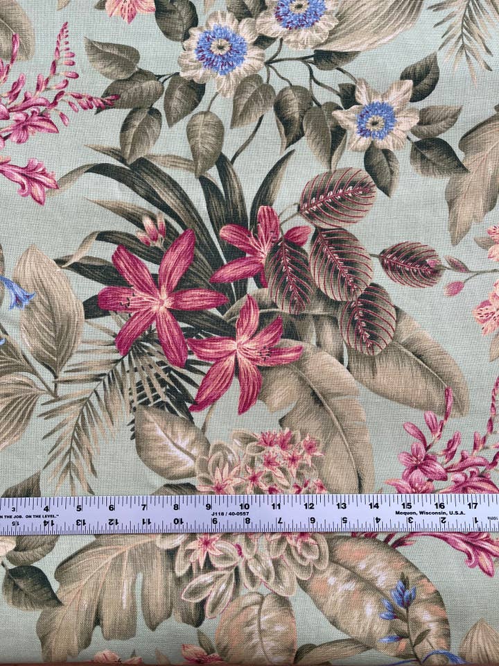 Sondra Floral Throw Pillow with Feather Insert - Custom for wholesale by Dahlia & Grace pillows