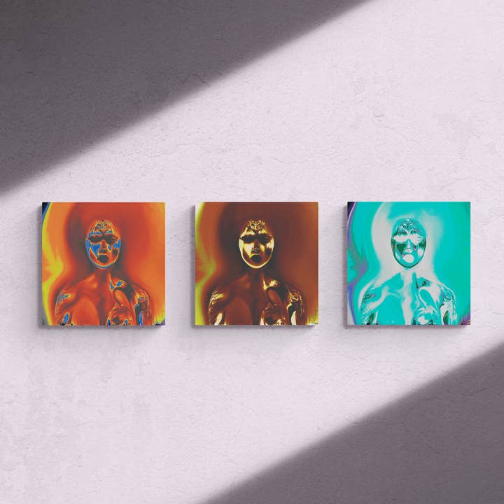 StudioKollisions - Wholesale Art Print - "Blink" Wall Art Print Set, Heavy Cardstock3