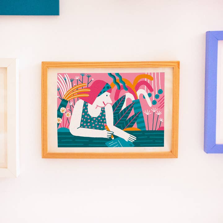 Julho//A5 Digital Print por atacado de Ana Seixas