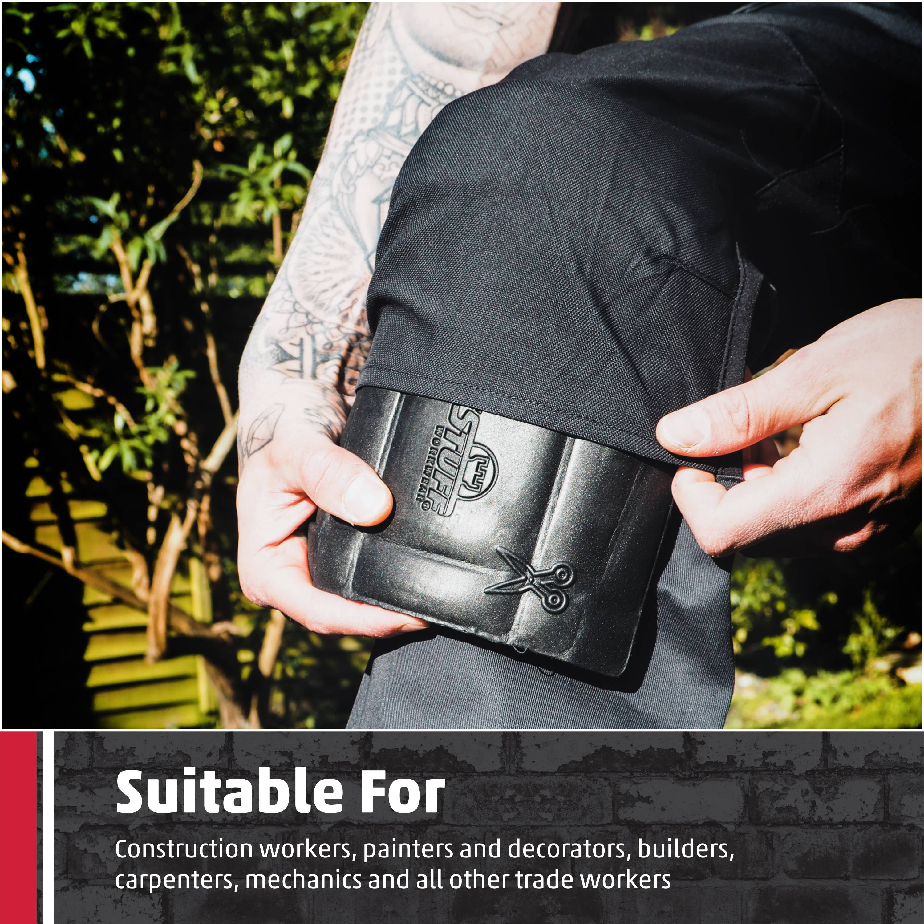 TuffStuff Workwear - Wholesale Gardening Kneeling Pad - TuffStuff Knee Pads, Tough Knee Protection & Support, Comfy5