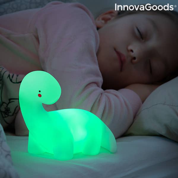 InnovaGoods - Wholesale Accent/Desk Lamp - InnovaGoods LED Dinosaur Lamp Multicolor Lightosaurus2