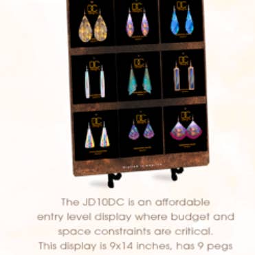 Pack de démarrage DC Designs - Présentoir d'impulsion avec chevalet (Copie) pour la vente par Illustrated Light & DC Designs