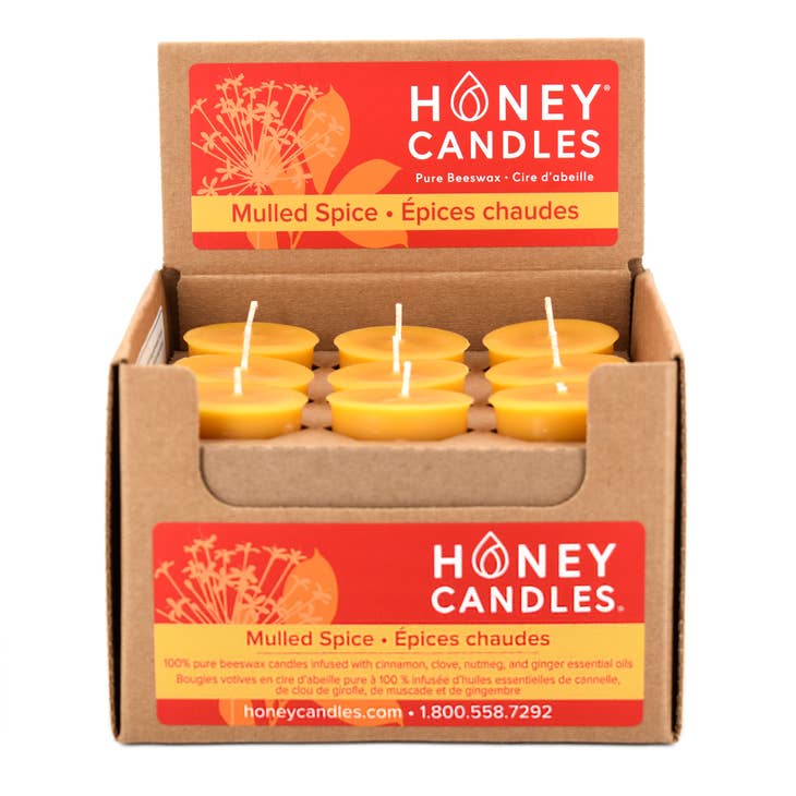 Pure Beeswax Pillar Gift Box - 3 x 4 – Bluecorn Candles