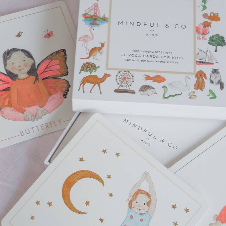 Mindful and Co Kids - Wholesale Learning cards – Child & baby - Yoga Flash Cards6