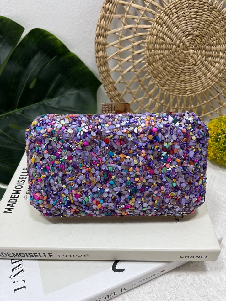 Handtasche mit Strasssteinen, 2er-Pack für den Großhandel von SWEET MAGIC MODA Y COMPLEMENTOS