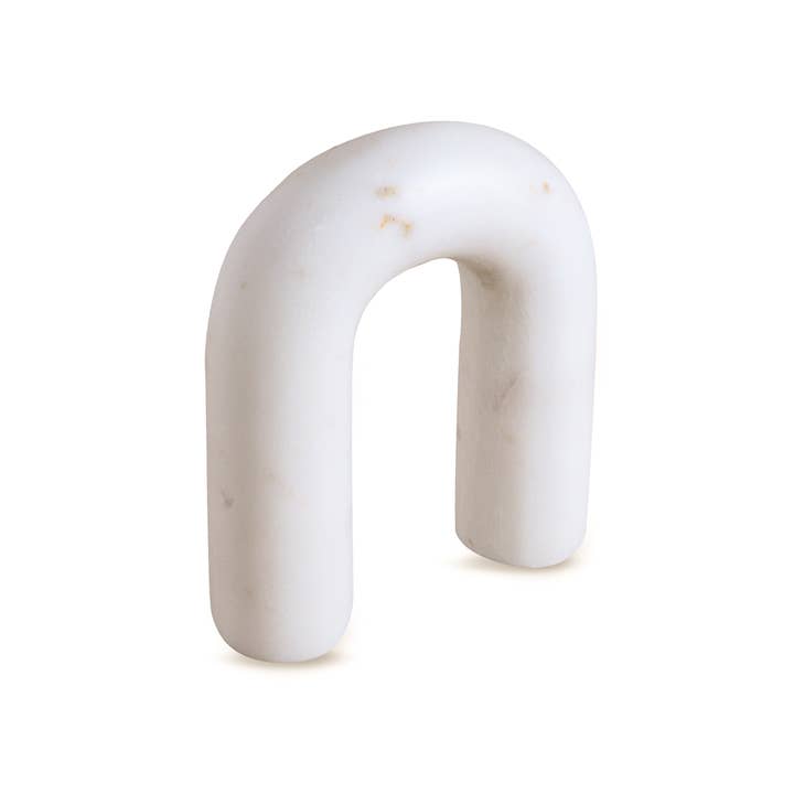 BIDKhome - Wholesale Decorative Figurine - Sm. White Marble Arch Figurine