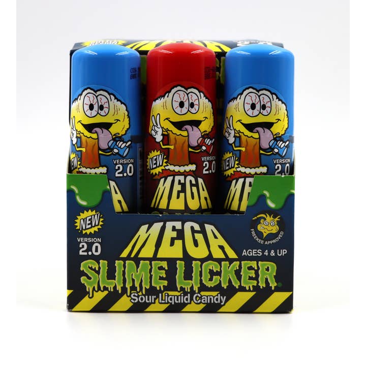 Grandpa Joe's Candy Shop - Wholesale Gummy - Toxic Waste MEGA Slime Licker 2.0, 12ct