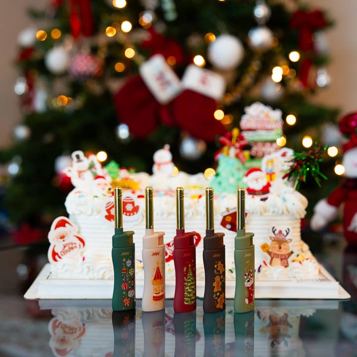 MK Lighter Company - Wholesale Lighter - MK Lighter Range Series, Xmas Set, Windproof Flame 50PC5