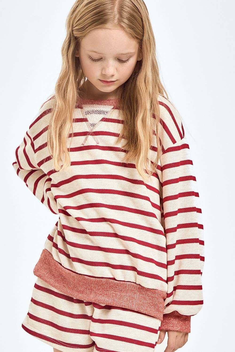 Good Girl - Wholesale Sweatshirt - Kids - Stripe French Terry Sweatshirt18