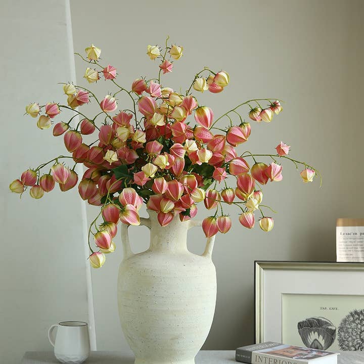 Artificial Chinese lantern flower Fall floral arrangement and other Purchase Wholesale high quality artificial flowers. Free Returns & Net 60 Terms on Faire trending on Faire.