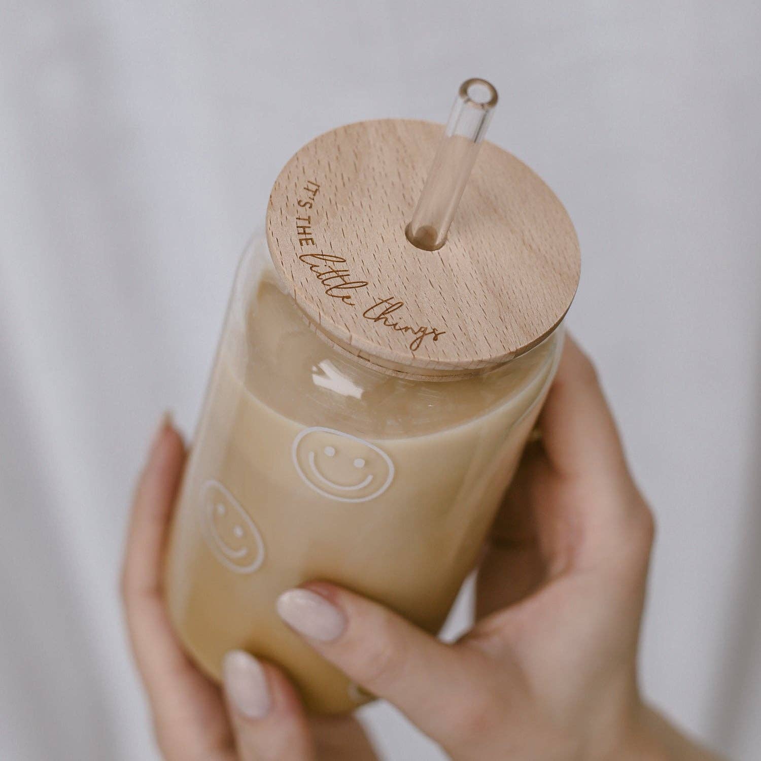 Eulenschnitt - Wholesale Drink Lids - Little Things lid for tall drinking glass (pack of 6 pieces) RAW1