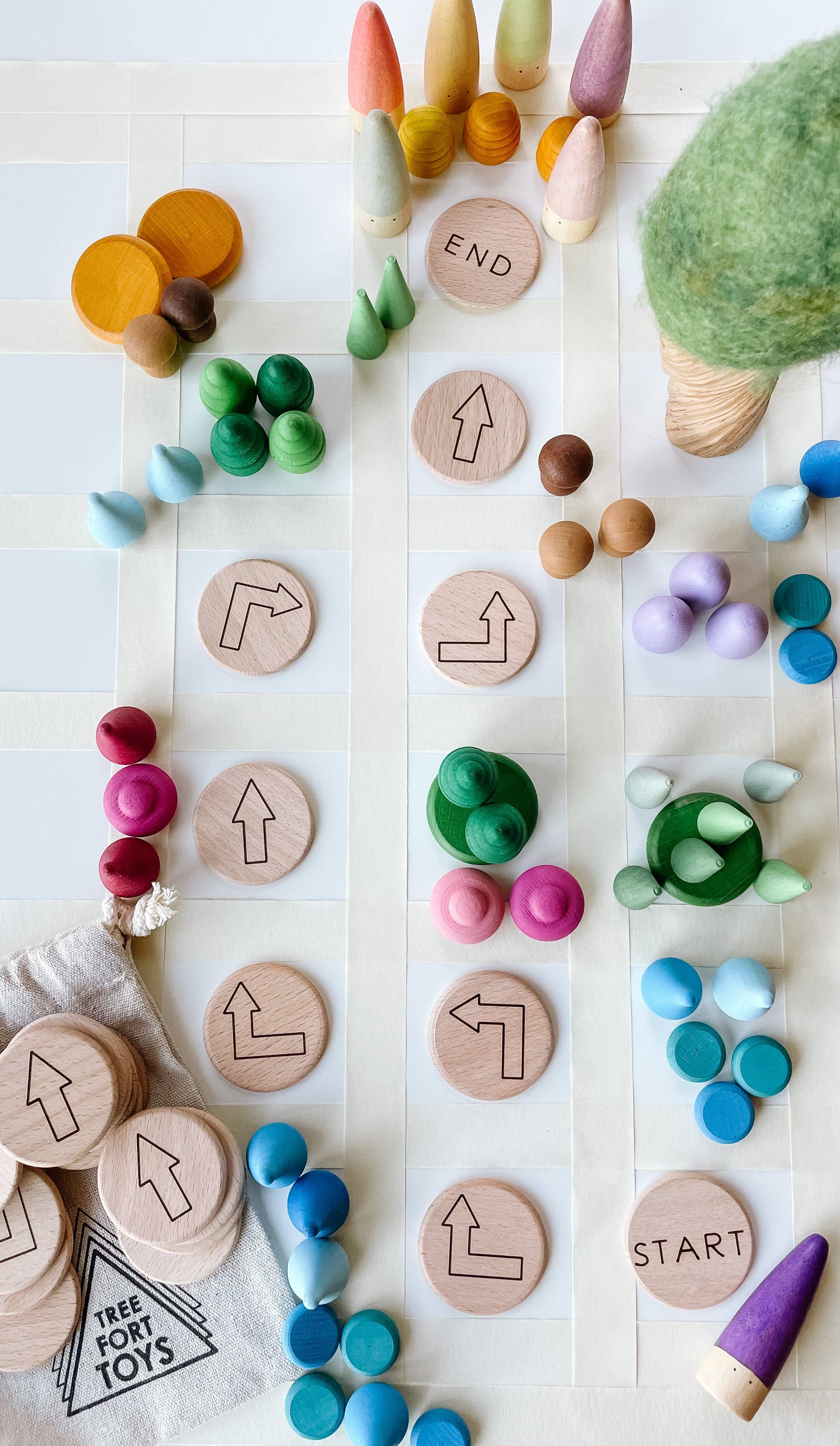 Tree Fort Toys - Wholesale Wood Toy - Kids - Coding Set (Large 2")4