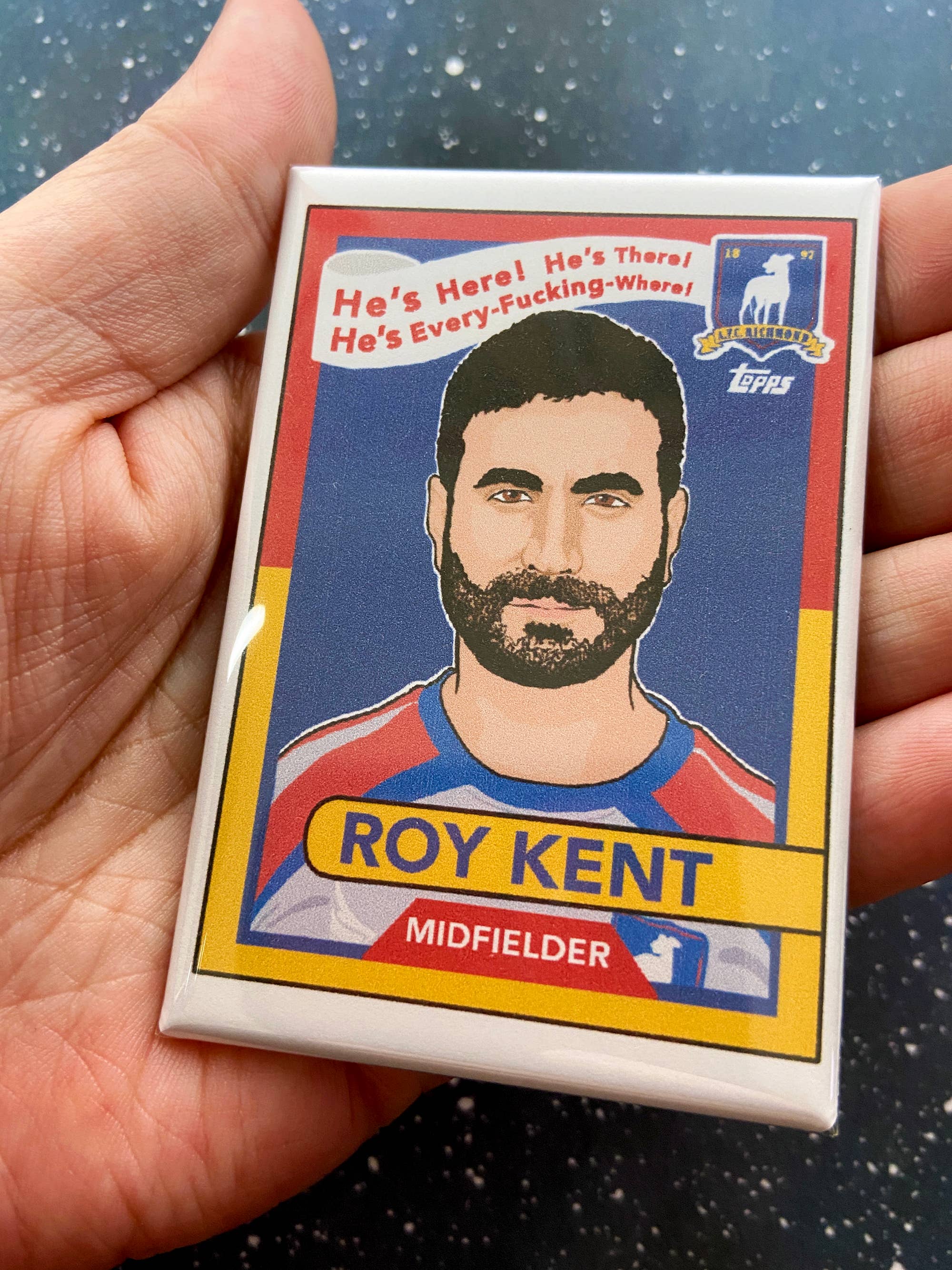 The Red Swan Shop - Wholesale Magnet - "Roy Kent" Ted Lasso Souvenir Magnet1