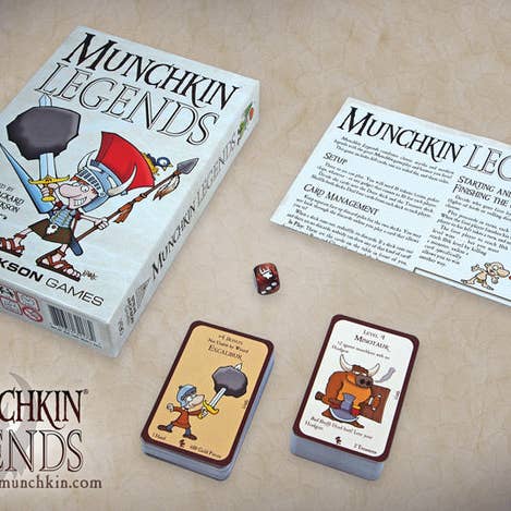 Steve Jackson Games - Wholesale Card Game - Munchkin Legends1