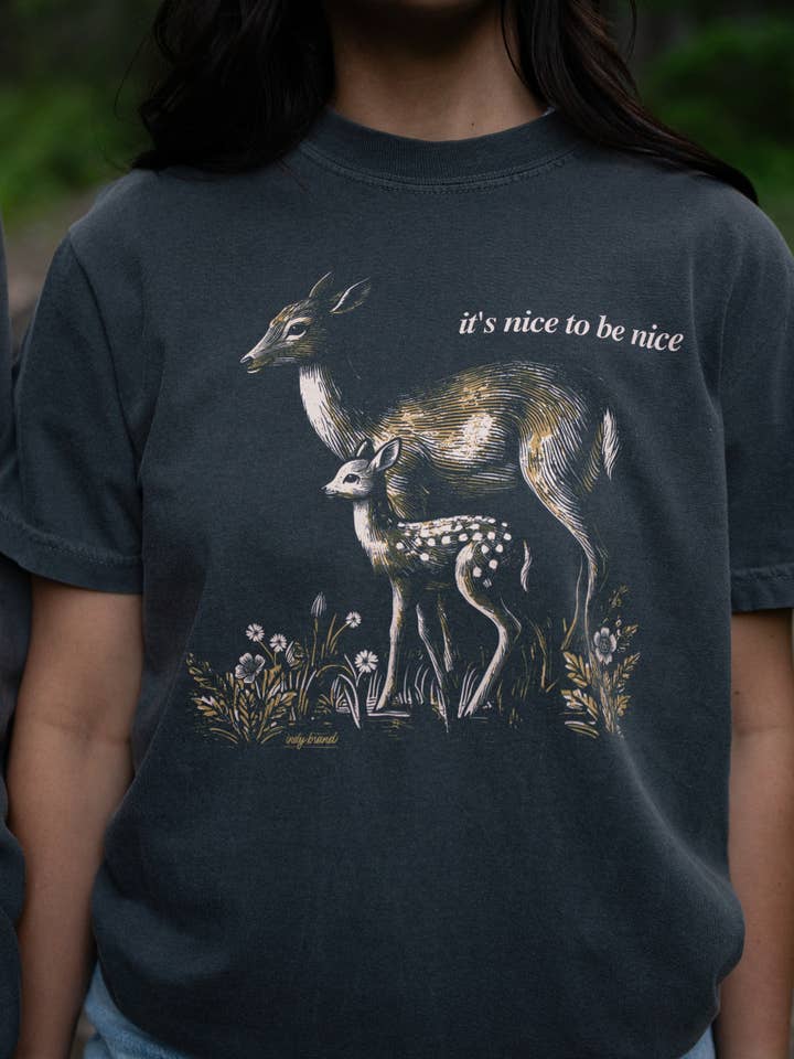 It's Nice Vintage Tee for wholesale by Indy Brand