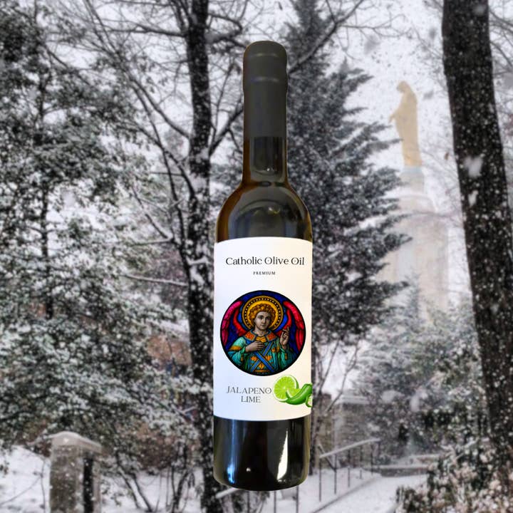 Angel of God Jalapeno Lime White Balsamic for wholesale by Catholic Olive OIl