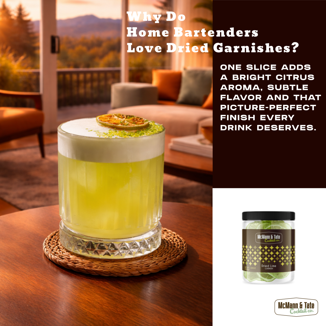 McMann & Tate Cocktail Co. - Wholesale Dried/Dehydrated Fruit - Dried Lime Garnish1