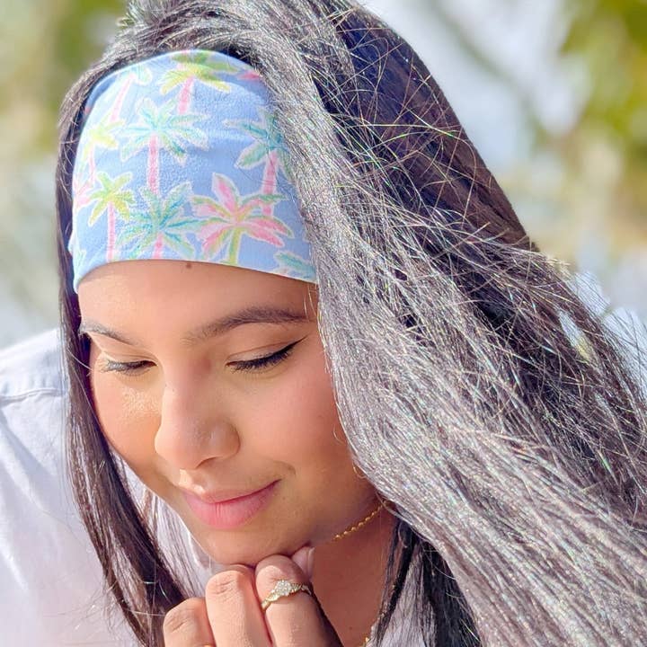 The Sassy Olive Handmade Headbands - Wholesale Fashion Headband - Women's - Palm Party Stretch Headband1