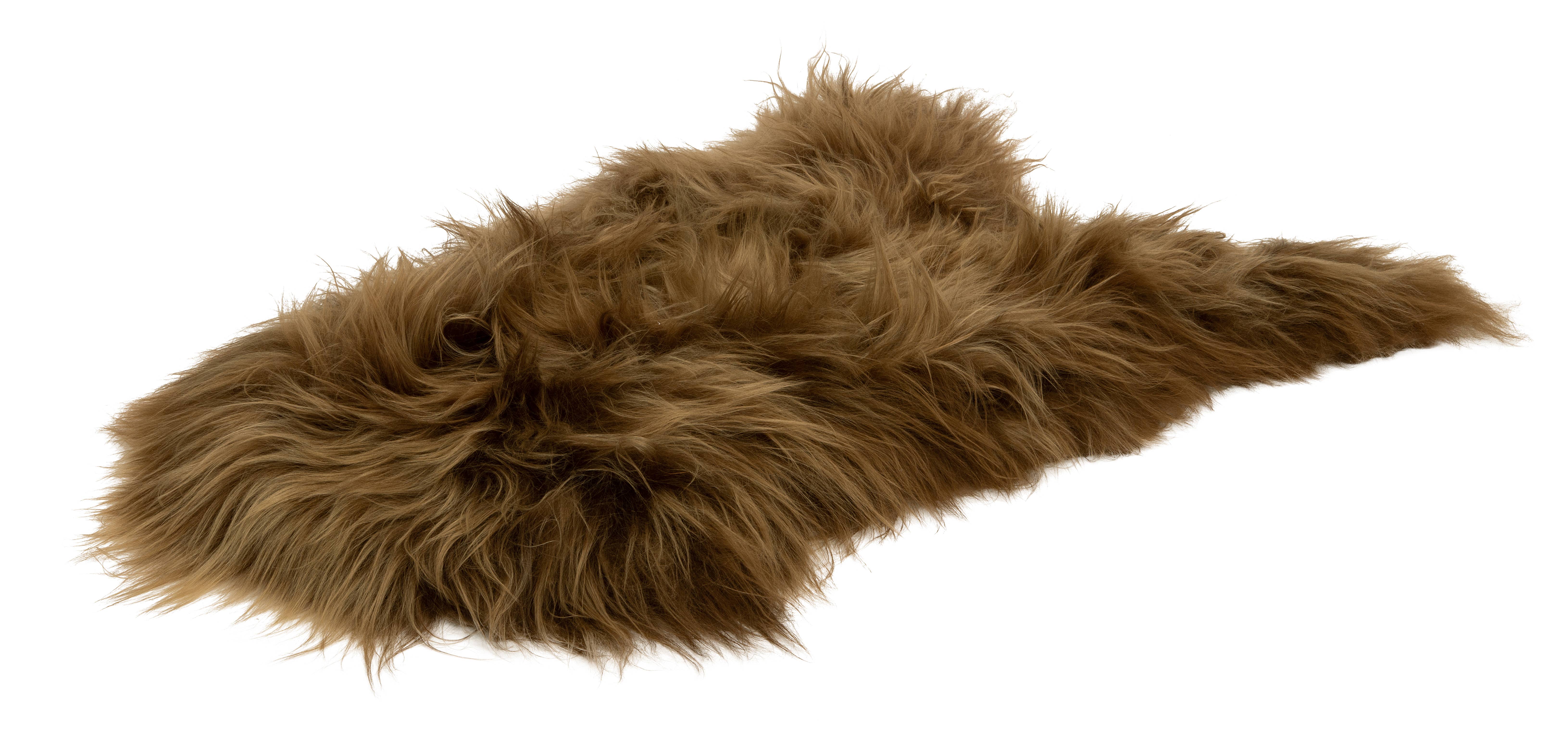 DYRESKINN® - Wholesale Area Rug - Sheepskin Icelandic light brown 90-110cm1