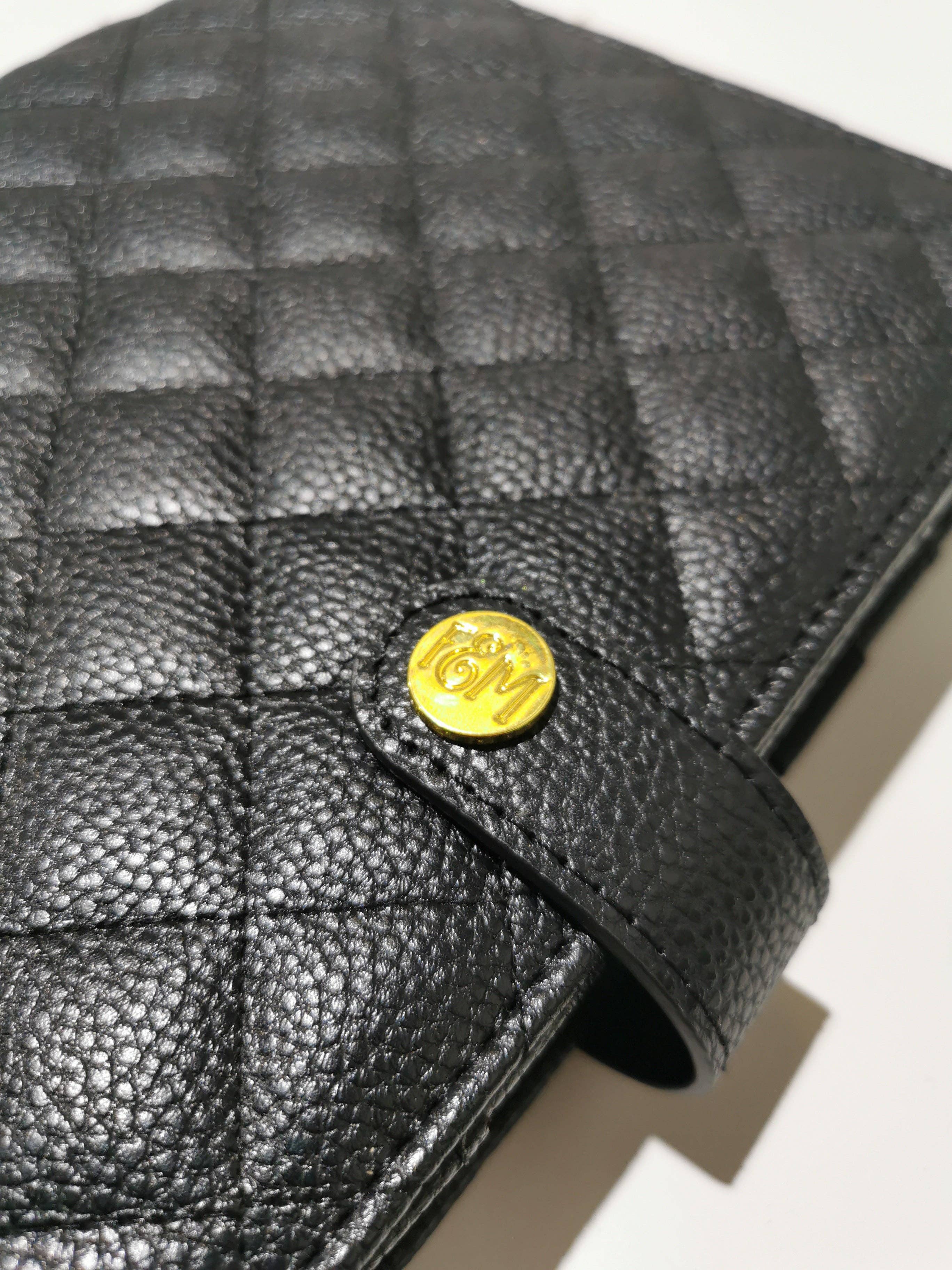 Fox & Moon - Wholesale Planner - Black Quilted Personal Planner3