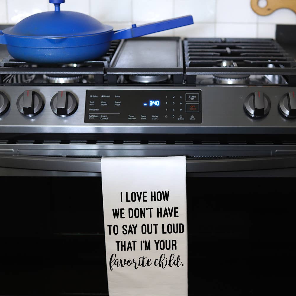 Wildwood Landing - Wholesale Tea Towel - FAVORITE CHILD - TEA TOWEL4