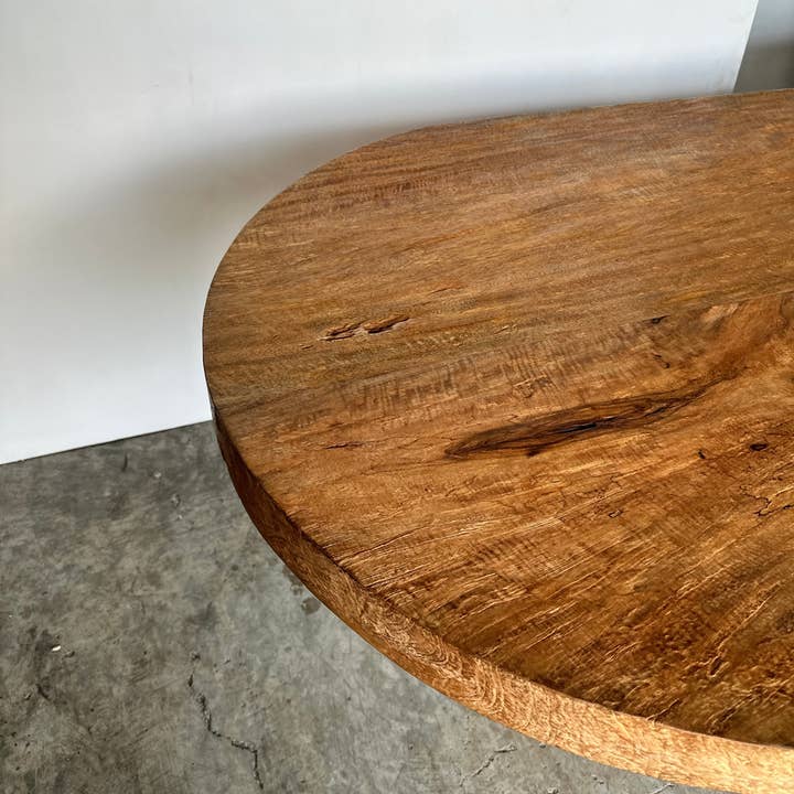 Office Objets - Wholesale Coffee Table - Massive mango wood table 2m10x1m56