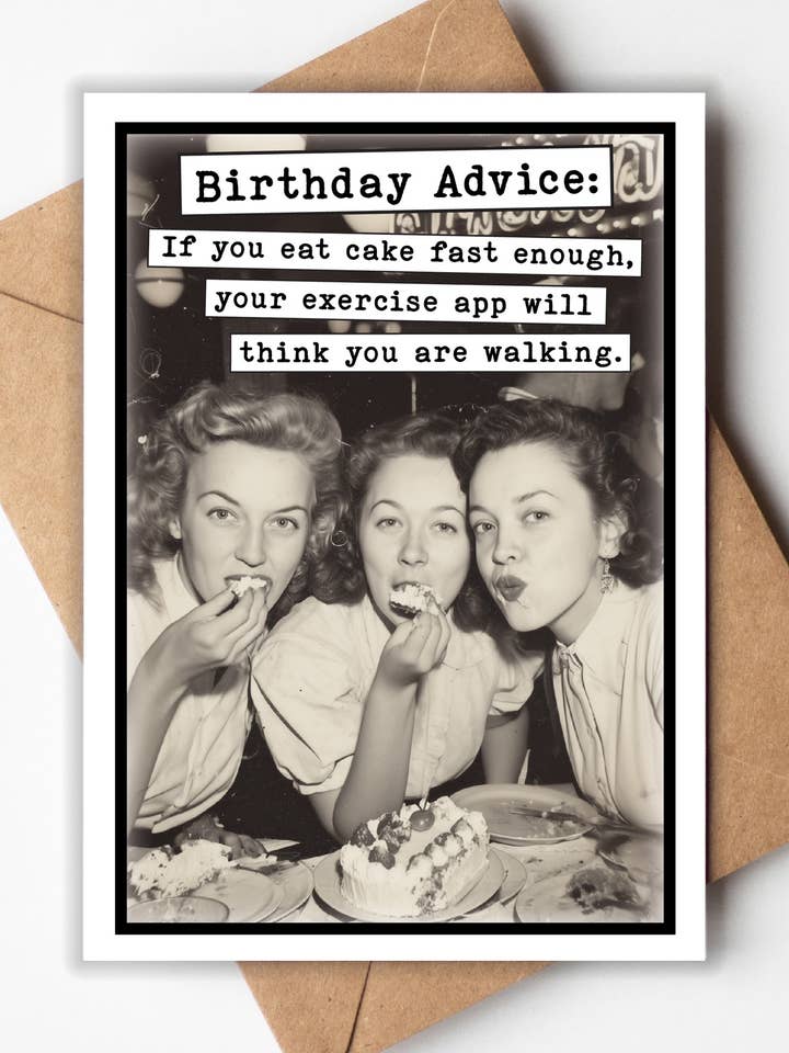 Happy Birthday Cards | Birthday Gift, Women | Made in USA for wholesale by Greeting Cards by Katie Doodle & Gifts by Matchbox Card Co