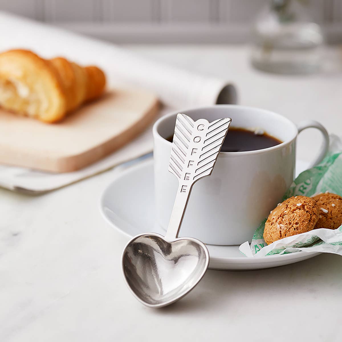 Beehive Handmade - Wholesale Measuring Spoon - Heart Coffee Scoop1