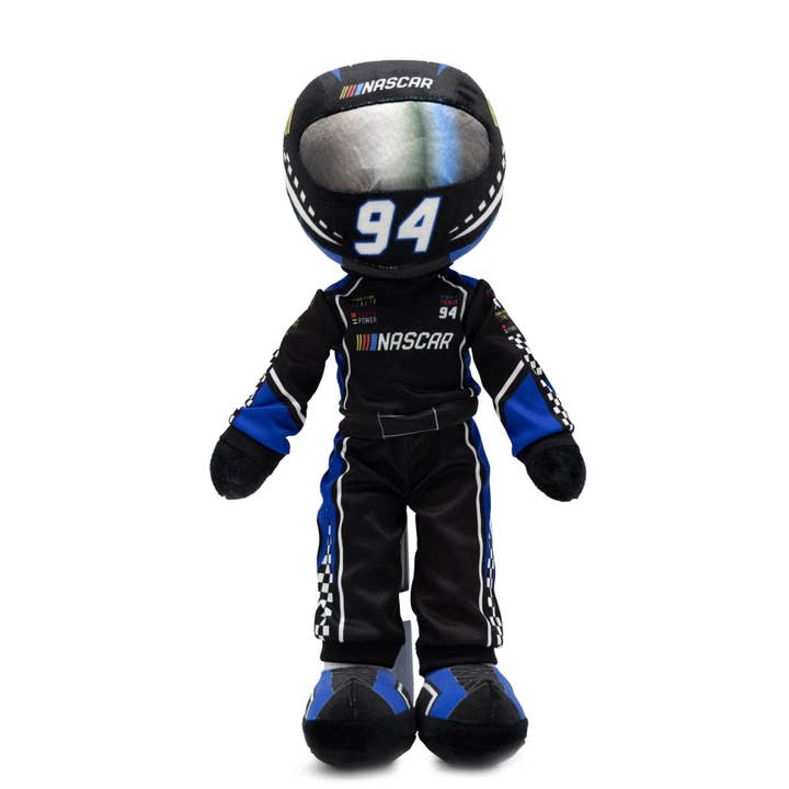 NASCAR Plush - 14" Scotty Speedster Racecar Driver Plsuh for wholesale by OrangeOnions