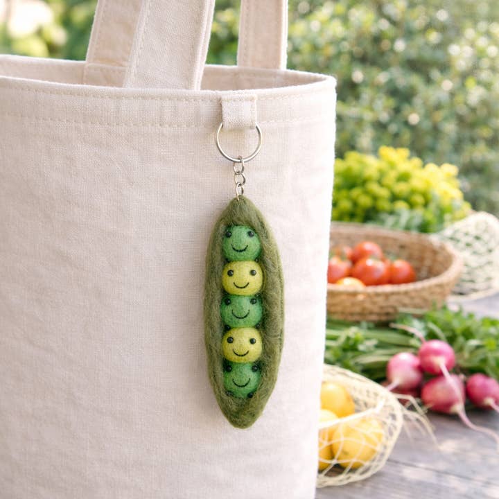 Ganapati - Wholesale Keychain - Kids - Felt Keychain - Smiley Veggies5
