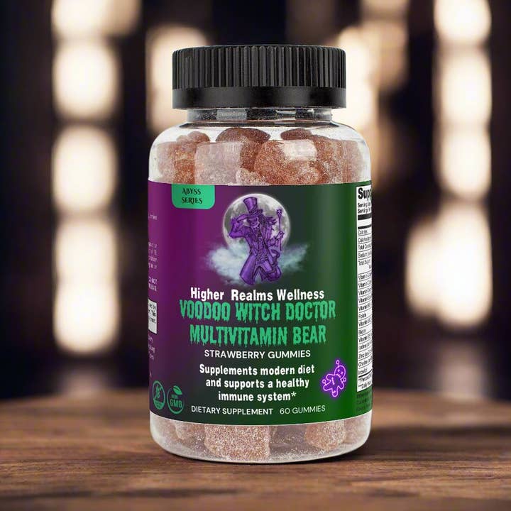 Voodoo Witch Doctor Multivitamin Bear Gummies (Adult) for wholesale by Higher Realms Wellness