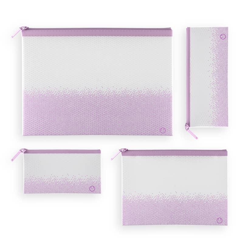 CARCHIVO – Engroshandel Penalhus – Display med Eva Bag Sense lynlåsposer i pastelfarver9