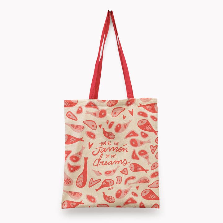 Jamon of my Dreams Tote Bag for wholesale by DesignPlace
