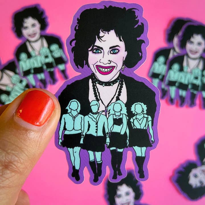 Haunted Fembot - Wholesale Sticker - Nancy Downs/ The Craft Water Bottle Sticker3