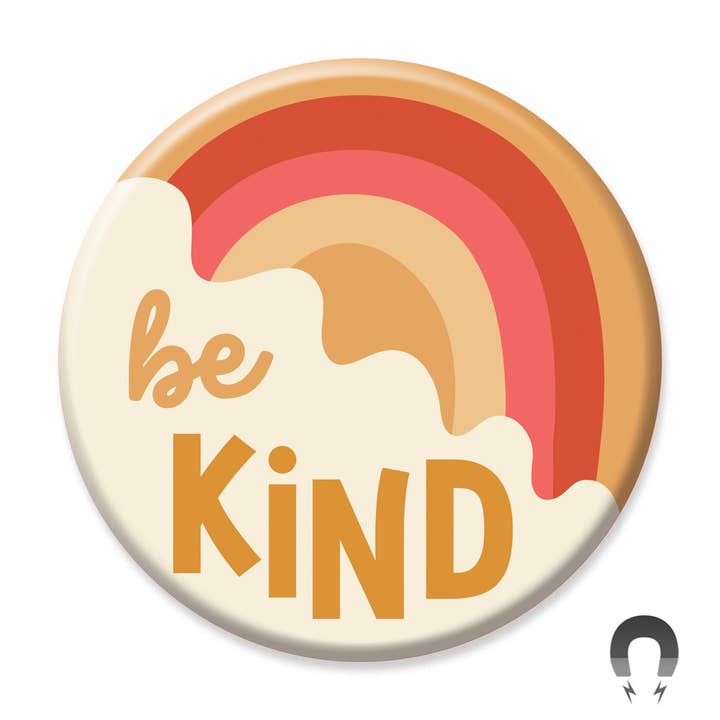 Sé amable gran imán cósmico para venta al por mayor de Badge Bomb