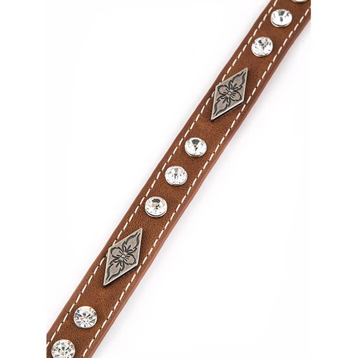Rope & Spurs – wholesale Hattaccessoar - Dam – Western Mix Studs Justerbart hattband