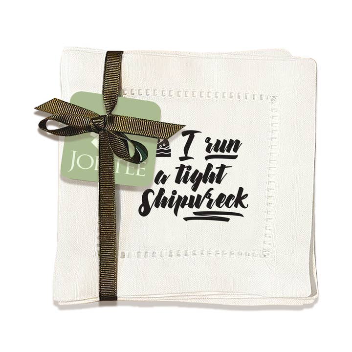Jolitee - Wholesale Dinner & Cloth Napkin - Hemstitch Napkins - Nautical, Four Styles to Choose From3
