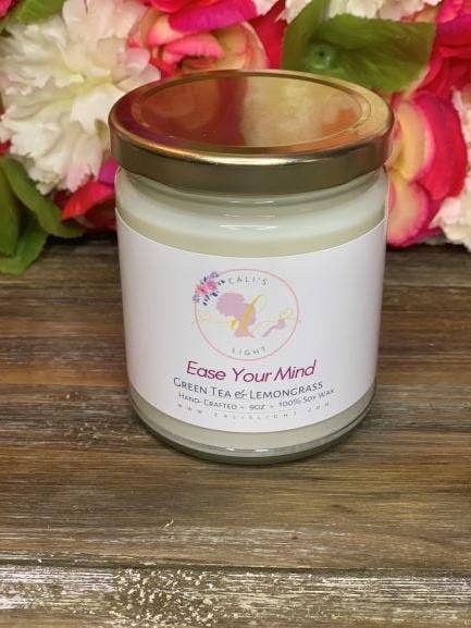 Ease Your Mind (Thé vert et citronnelle) pour la vente par Cali`s Light