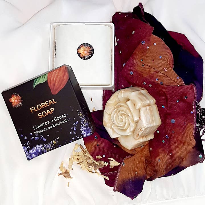 Licorice and Cocoa Soap Elis'ir for wholesale by Elisi'r