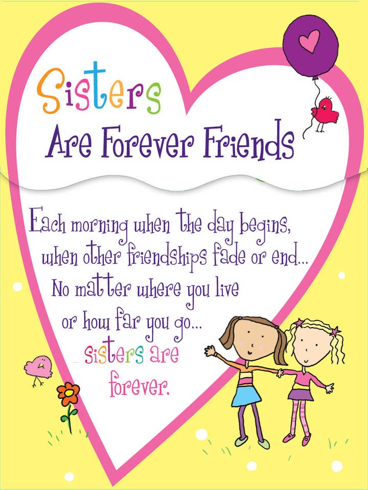 IRMÃS SÃO AMIGAS PARA SEMPRE por atacado de Blue Mountain Arts