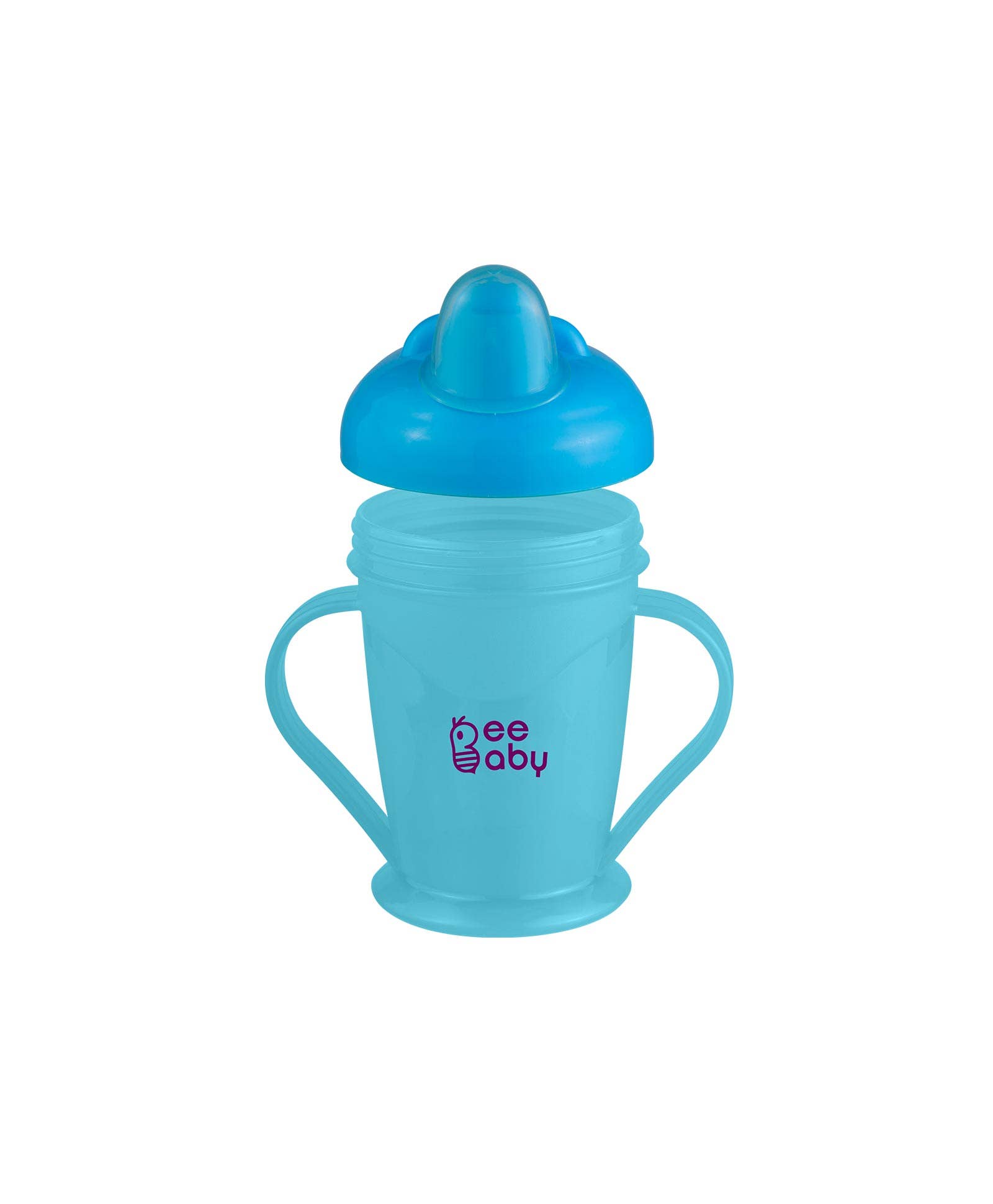 Beebaby - Wholesale Drinking Glass/Cup - Kids & Baby - Beebaby Twin Handle Sipper Single Colour 180ml / 6oz.4